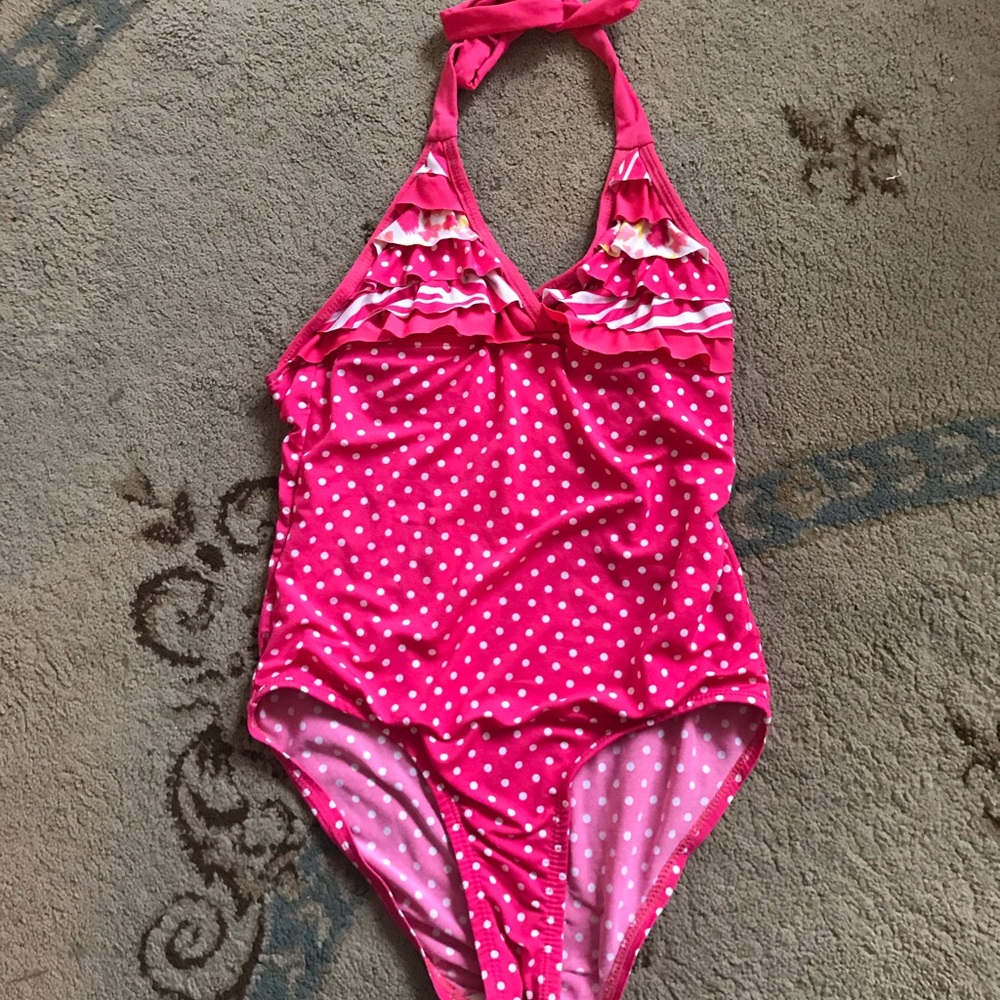 Girls Swimsuit polkadot